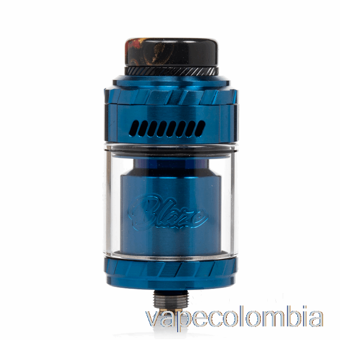 Kit Completo De Vapeo Thunderhead Creations Blaze Solo 25mm RTA Azul